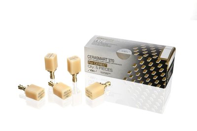 GC Cerasmart270 - CAD/CAM hybridný keramický blok