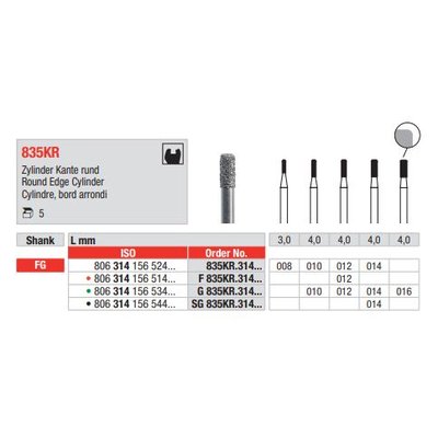 Diamant FG 835KR.010 (5ks/bal)