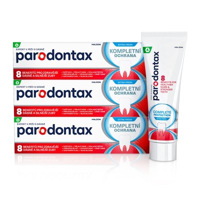 Parodontax Complete Protection Extra Fresh zubní pasta 3×75ml