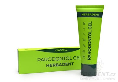 Herbadent ORIGINAL Parodontol bylinný gel na dásně, 25g