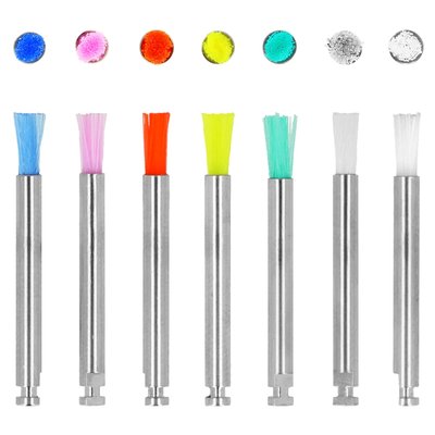 Szczoteczka mały pełny kielich 100 szt. COTISEN - zielony