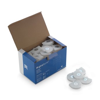 GIROFORM Base Plates Premium+ L bílá 100ks