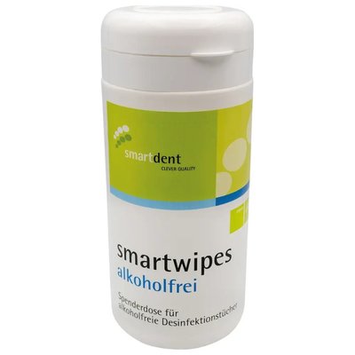 smartdent smartwipes Prázdná Dóza k Ubrouskům Bez Alkoholu 1ks