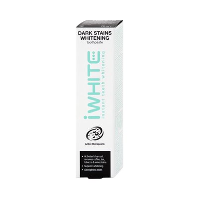 iWhite Dark Stains bělicí zubní pasta 75 ml