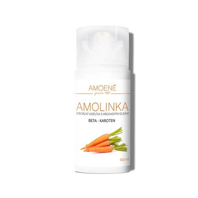 Amolinka, luxusní vazelína s arganovým olejem, 100 ml - Kiwi a černý hrozen