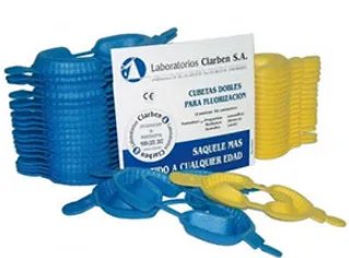 Fluoridační lžíce jednorázová vel.M žluté 50ks