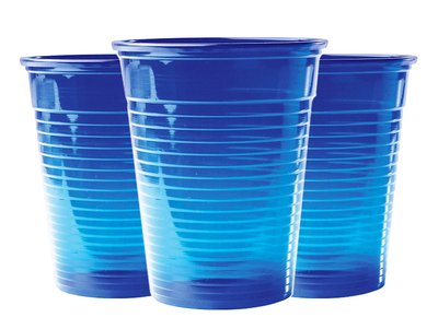 Kelímky, tmavě modré, 3000ks 180ml