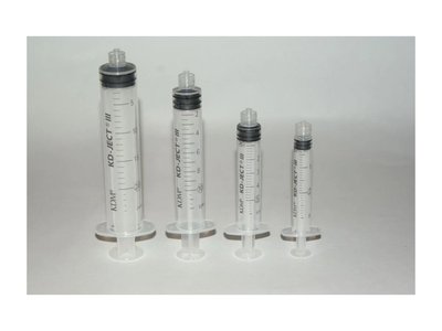 Jednorázová stříkačka KD-JECT III LUER LOCK, 3-dílná, 20ml