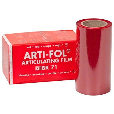 Arti-Fol jednostranná 20m role červená