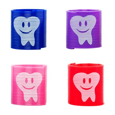 Zabawka - Sprężynka ząbek 1 szt.