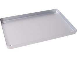 ALUMINIUM TRAY - Stück Kassette 18 x 20 cm blau