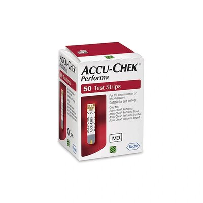 Testovací proužky Accu-Chek Performa, 50 ks