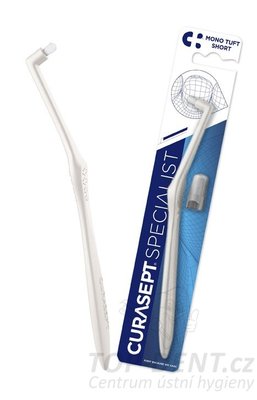 Curasept Mono Tuft jednosvazkový zubní kartáček 6mm (short)