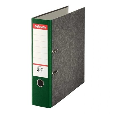 Pořadač pákový A4 šíře 7,5 cm, mramor, zelený