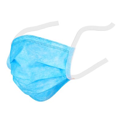 Maseczki medyczne wiązana 25 szt. Virshields - niebieski