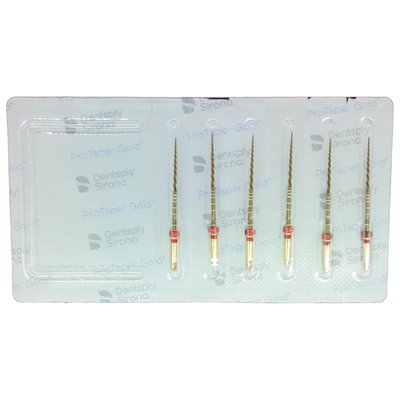 Dentsply Sirona ProTaper Gold 31mm F2 6ks