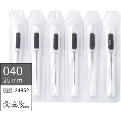 smartdent Smart K-Feilen 25mm ISO 040 6ks