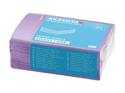 Ochranné roušky pro pacienty, 2-vrstvé, 500ks lilac