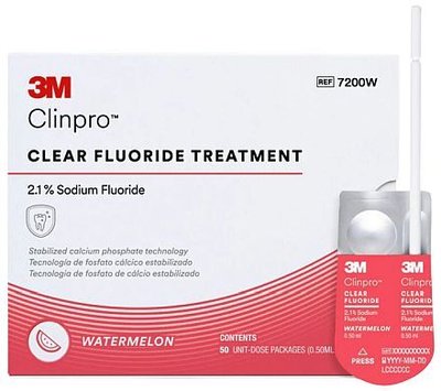 Clinpro Clear Fluoride Treatment meloun, 50ks
