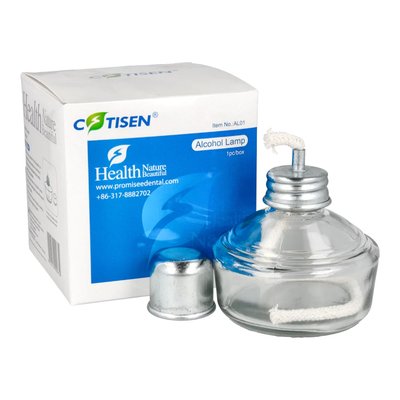 Palnik spirytusowy szklany 100 ml. COTISEN