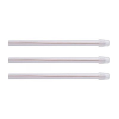 EURONDA Savky s odnímatelnou koncovkou 15 cm, 100 ks, transparent