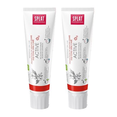 Splat Professional Active zubní pasta 2×100 ml