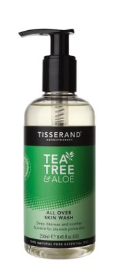 Tisserand Tea Tree & Aloe Vera čisticí gel pro pokožku celého těla, 250 ml