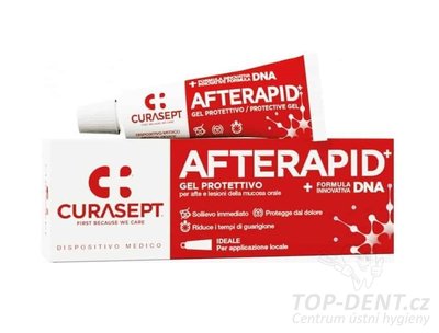 Curasept Afterapid ulevující a ochranný gel na afty, 10ml