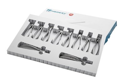 Medesy 2500/SET-PEDO - English pattern Sada pedodontických extrakčných klieští - 10 ks