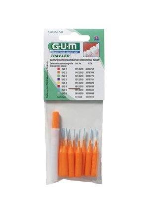 GUM Trav-Ler mezizubní kartáčky 0,9 mm oranžové 10 ks
