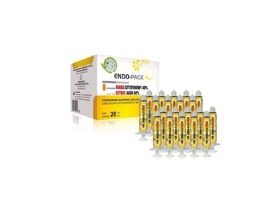 Endo Pack - výplachové stříkačky pro Citric Acid 40%