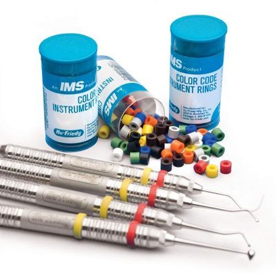 IMS Color Code Instrument Rings orange, maxi 50pcs
