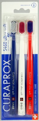 Curaprox Ultra Soft 5460 zubní kartáček 3v1, 3ks
