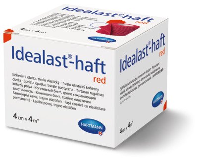 Idealast-haft color obinadlo červené 4 cm × 4 m