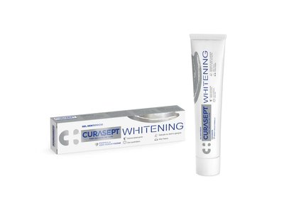 CURASEPT Whitening zubní pasta s peroxidem a PVP 75ml