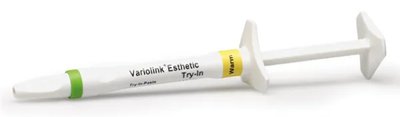Variolink Esthetic Try. Ref.1.7g warm
