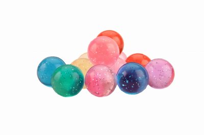 Zabawka - Piłka kauczuk z brokatem 10 + 2 GRATIS