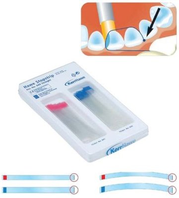 StopStrip rovné červené 8/0,05 mm