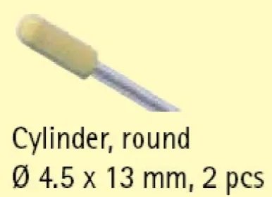 DTG hrubý válec kulatý 4,5 x 13 mm , 2ks