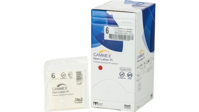 Gammex® Non-Latex PI - Packung 50 Paar puderfrei, weiß, Größe 7