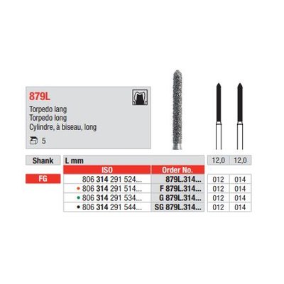 Diamant FG 879L.014SG (5ks/bal)
