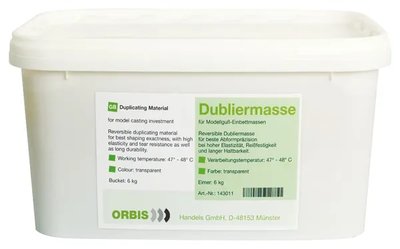 ORBIS Dublovací gel, transparentní, kbelík 6 kg