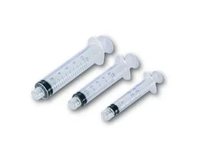 HS-jednorázové injekční stříkačky Luer Lock 5 ml 100 ks se závitem