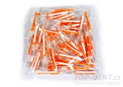 GUM Trav-ler mezizubní kartáčky 0,9 mm (oranžové), 50ks
