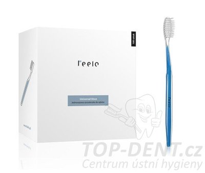 Feelo Universal Once jednorázové cestovní kartáčky (modré), 100ks