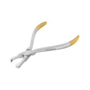 Ori kleszcze do zdejmowania pierścieni z zębów trzonowych (średnia koncówka) 13,5cm utwardzane wkładką z węglika spiekanego