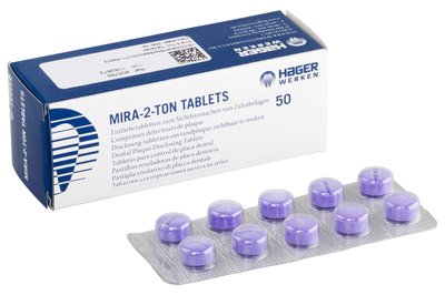 Tabletki do wybarwiania zębów 5 x 10 szt. Hager