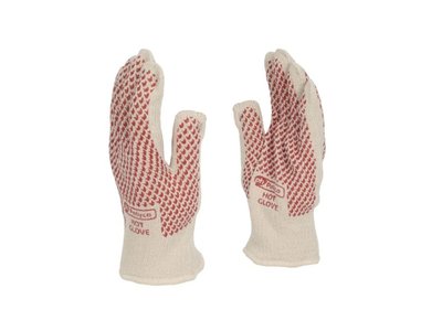 Pekařské rukavice Hot Glove s nitrilovými terčíky - froté rukavice pro teploty 250 st