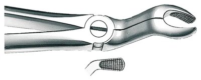 ORBIS Extrakční kleště, tvar 67A, horní 3. moláry