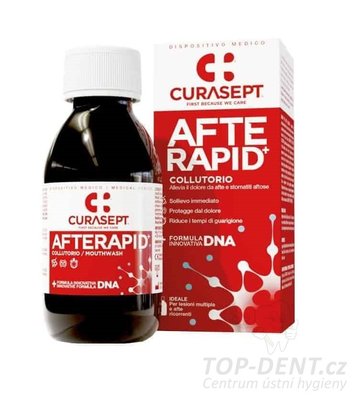 Curasept Afterapid ústní voda 125ml – pomoc při aftách
